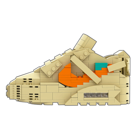 DopestArt. AIR MAX 90 OW DESERT ORE Sneaker Bricks