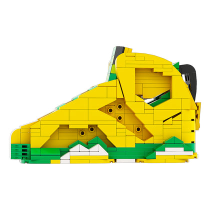 DopestArt. JORDAN 7 OREGON DUCKS PE Sneaker Bricks