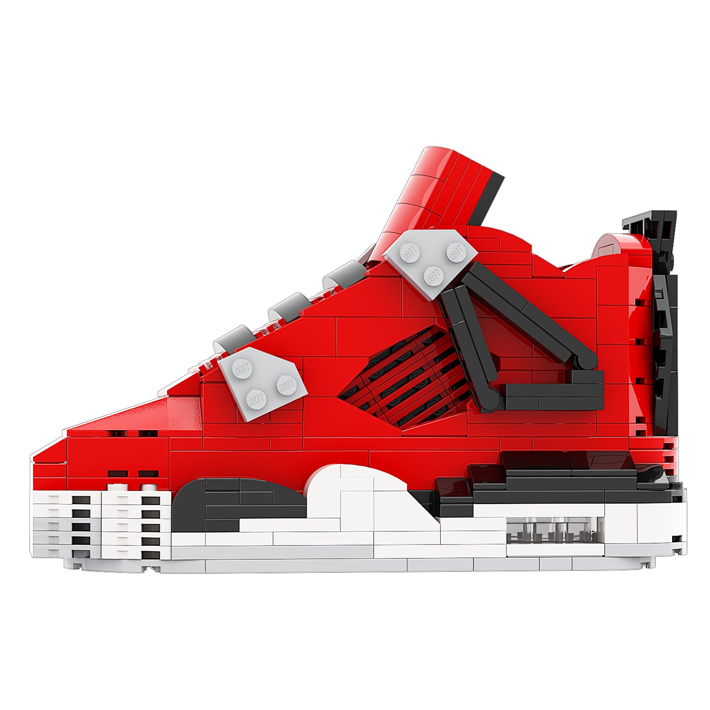 DopestArt. JORDAN 4 TORO BRAVO Sneaker Bricks