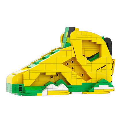 DopestArt. JORDAN 7 OREGON DUCKS PE Sneaker Bricks