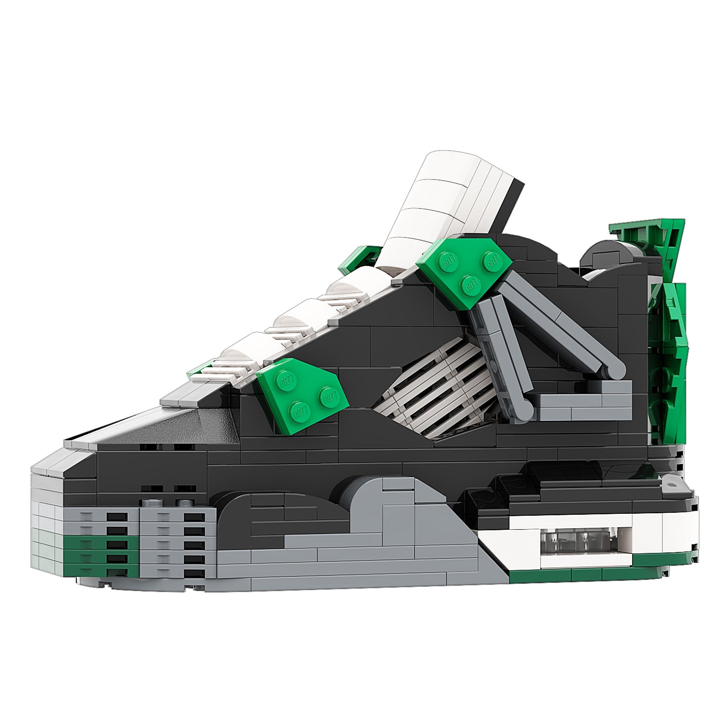 DopestArt. JORDAN 4 OREGON DUCKS Sneaker Bricks