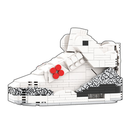 DopestArt. JORDAN 3 WHITE CEMENT Sneaker Bricks