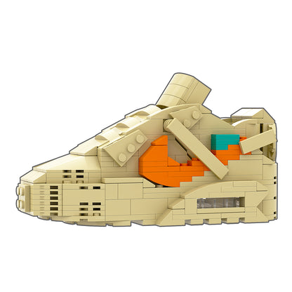 DopestArt. AIR MAX 90 OW DESERT ORE Sneaker Bricks