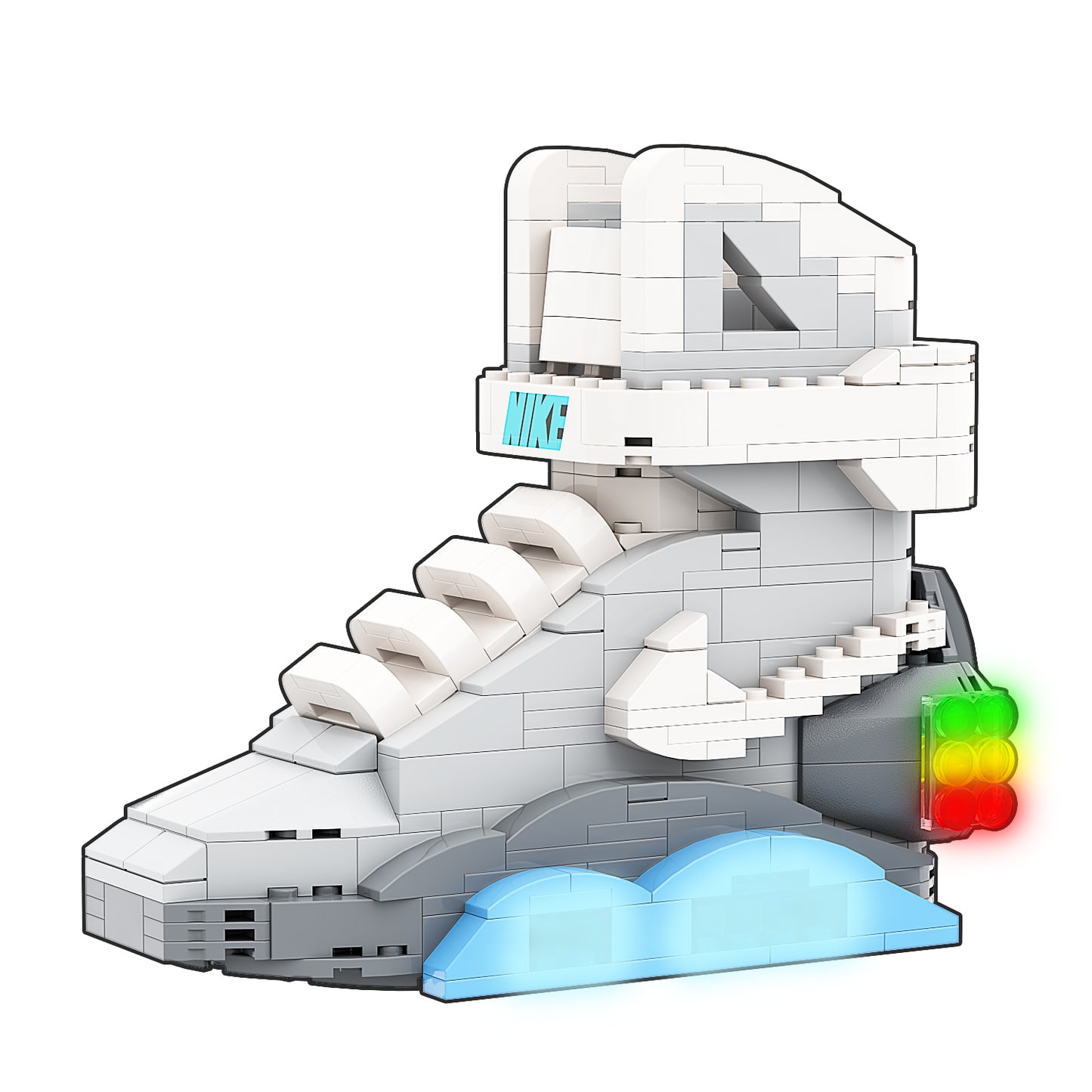 DopestArt. AIR MAG BACK TO THE FUTURE LIGHT-UP VERSION Sneaker Brick