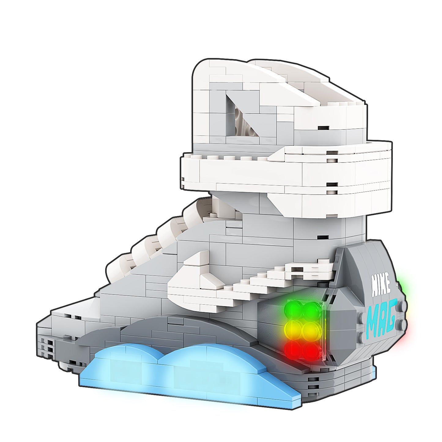 DopestArt. AIR MAG BACK TO THE FUTURE LIGHT-UP VERSION Sneaker Brick