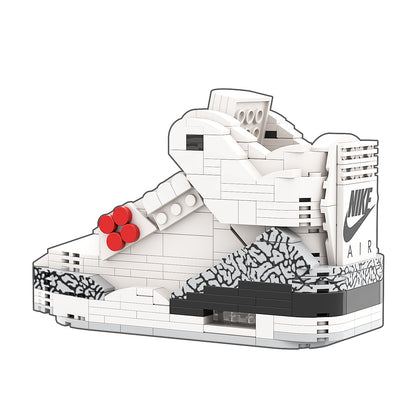 DopestArt. JORDAN 3 WHITE CEMENT Sneaker Bricks