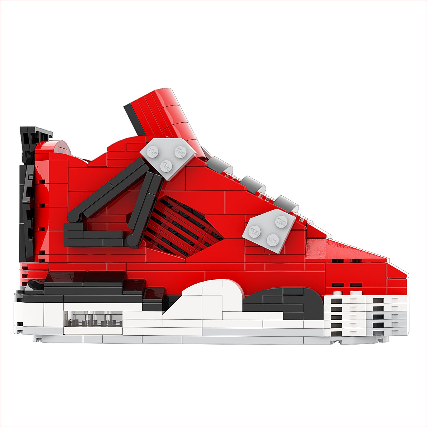 DopestArt. JORDAN 4 TORO BRAVO Sneaker Bricks