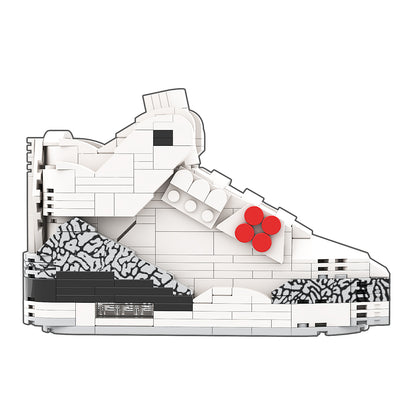 DopestArt. JORDAN 3 WHITE CEMENT Sneaker Bricks