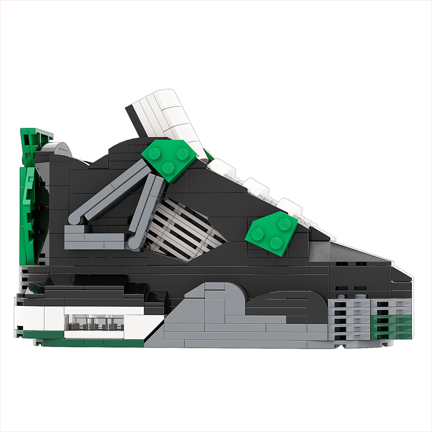 DopestArt. JORDAN 4 OREGON DUCKS Sneaker Bricks