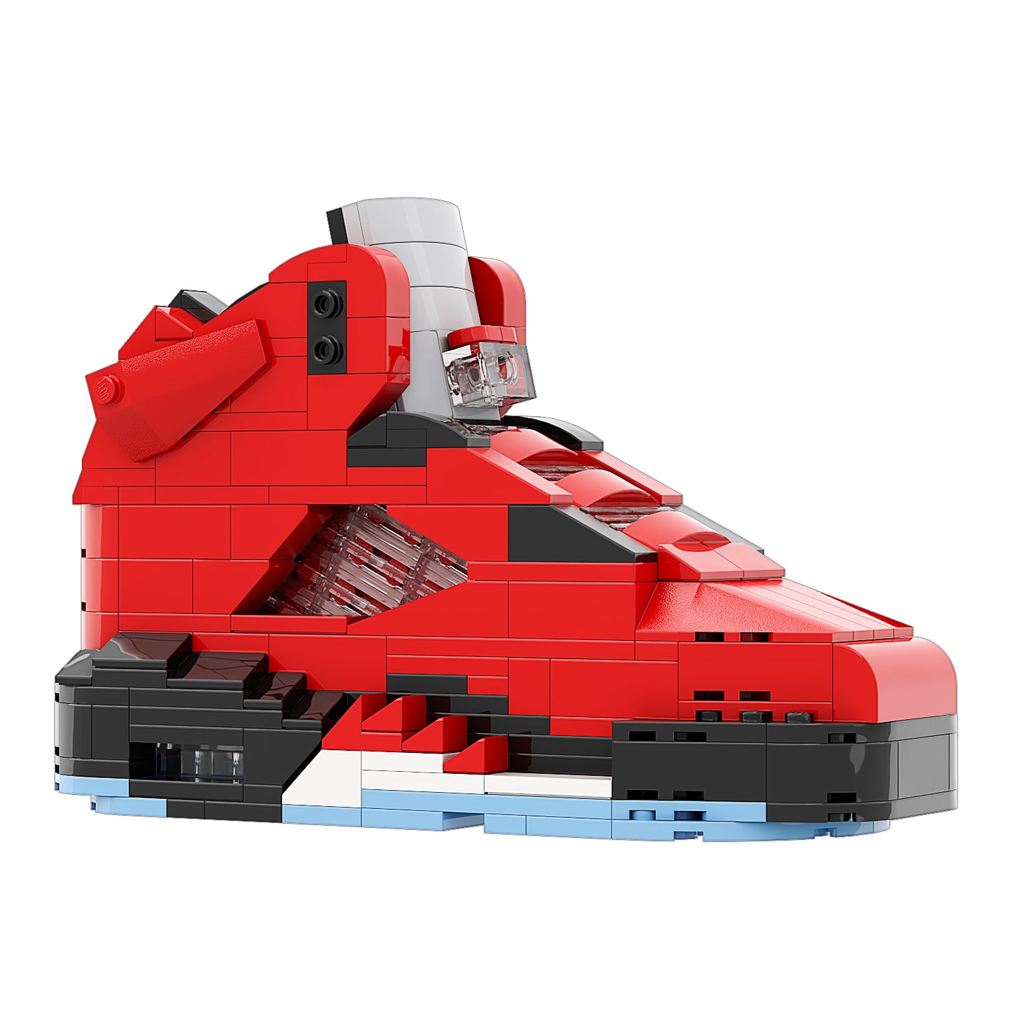 DopestArt. JORDAN 5 RAGING BULL RED Sneaker Bricks