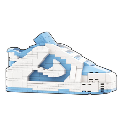 DopestArt. DUNK LOW REVERSE UNC Sneaker Bricks