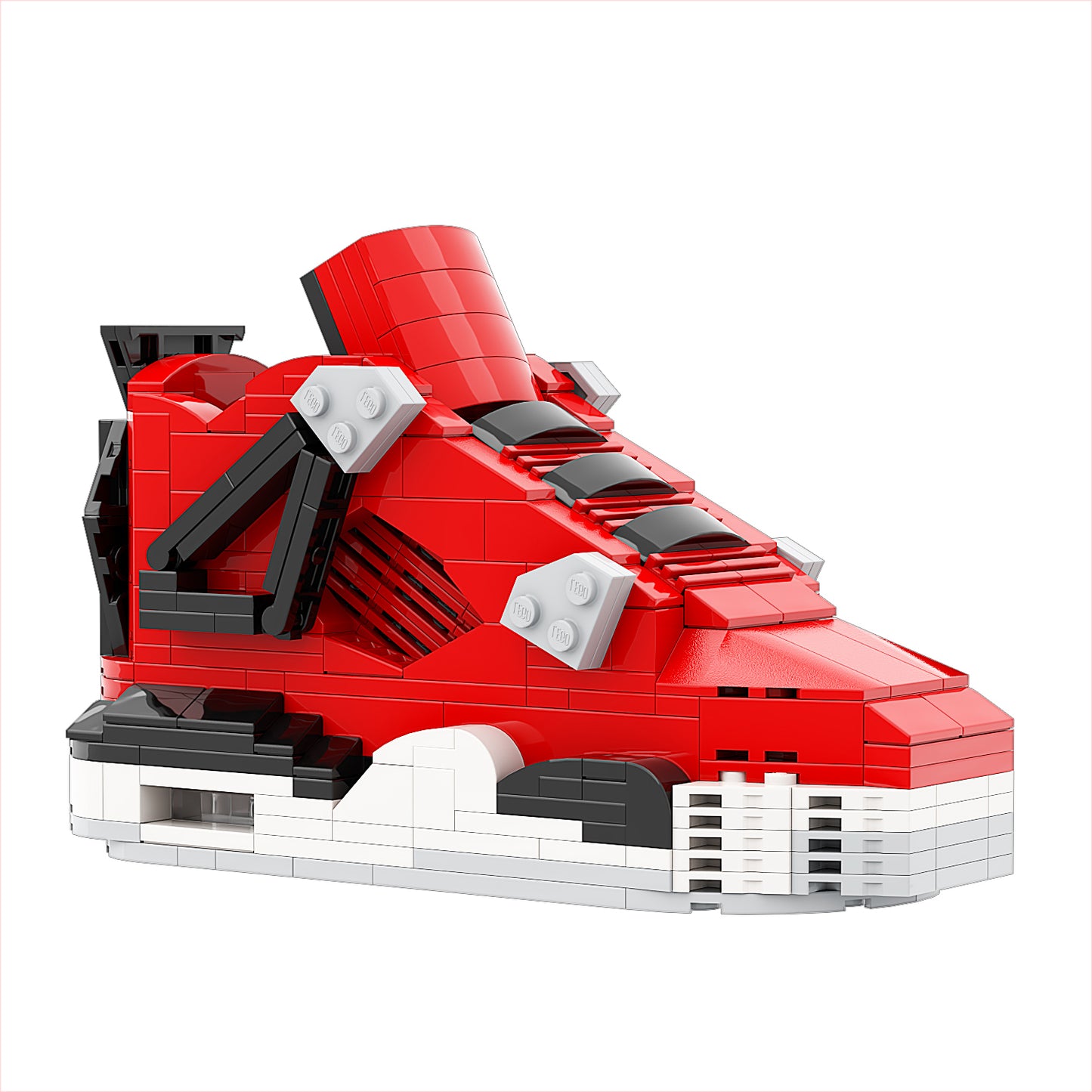 DopestArt. JORDAN 4 TORO BRAVO Sneaker Bricks