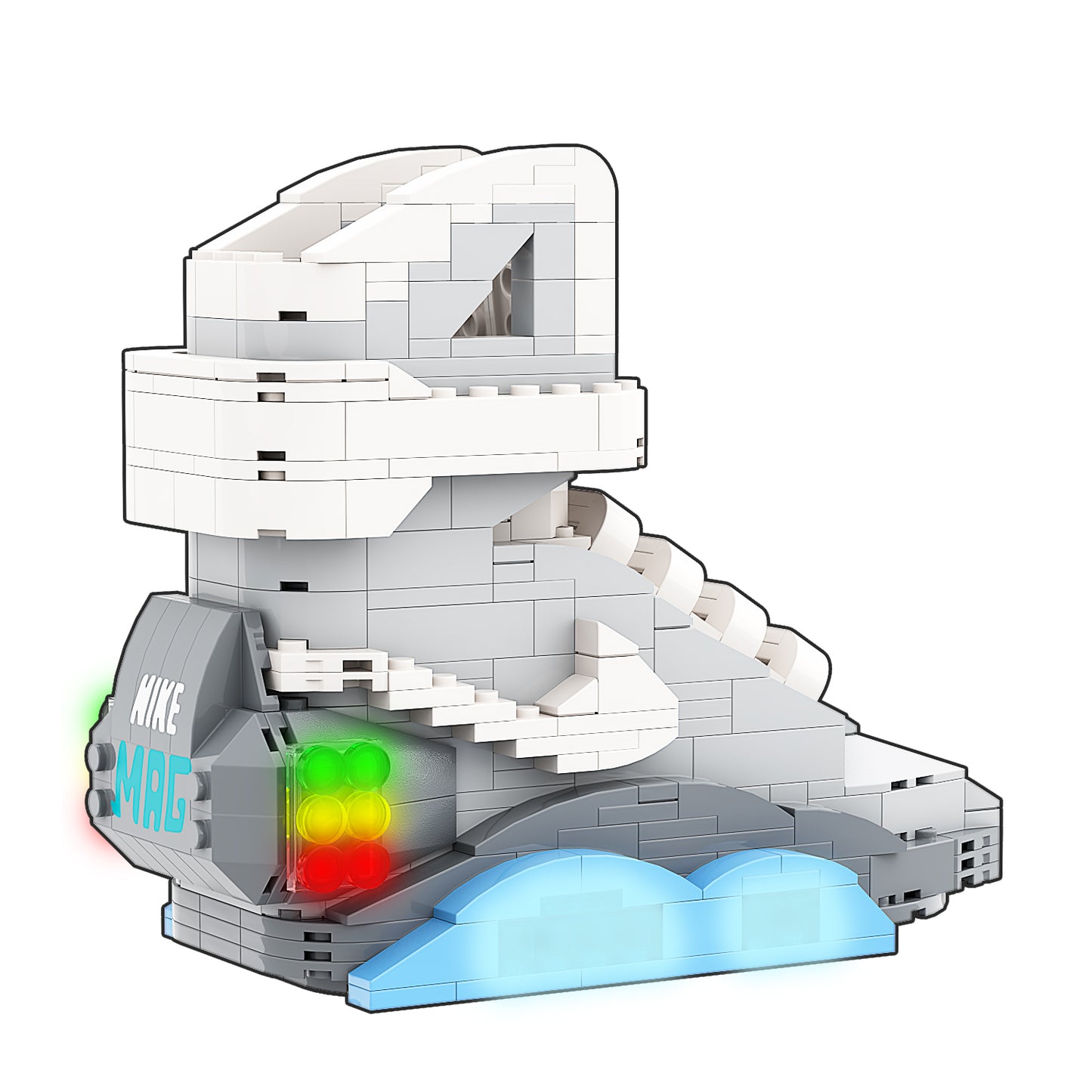 DopestArt. AIR MAG BACK TO THE FUTURE LIGHT-UP VERSION Sneaker Brick