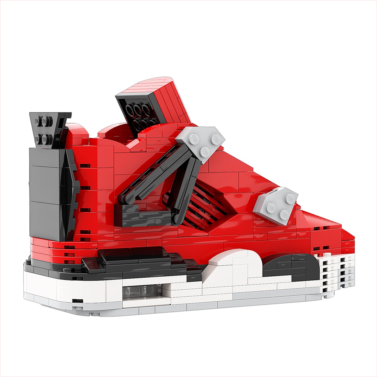 DopestArt. JORDAN 4 TORO BRAVO Sneaker Bricks