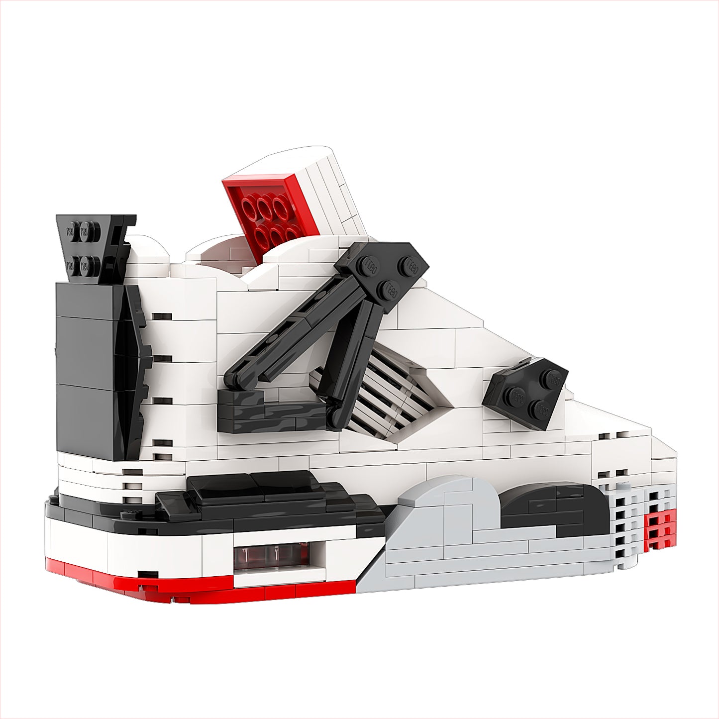 DopestArt. JORDAN 4 HOT LAVA Sneaker Bricks