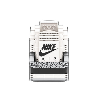 DopestArt. JORDAN 3 WHITE CEMENT Sneaker Bricks