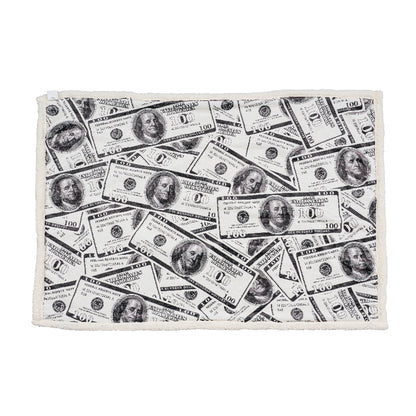 Matlab. DOLAR/MAHJONG PATTERN THICK FLANNEL FLEECE BLANKET