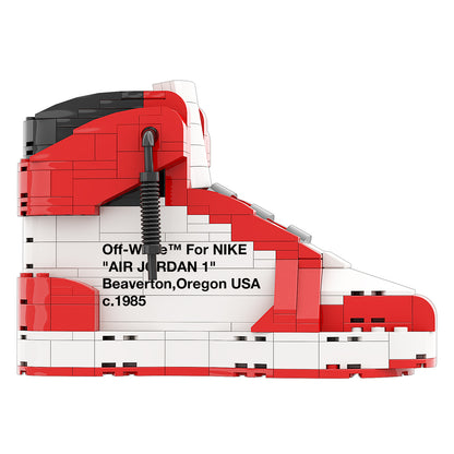 DopestArt. JORDAN 1 HIGH OW CHICAGO Sneaker Bricks