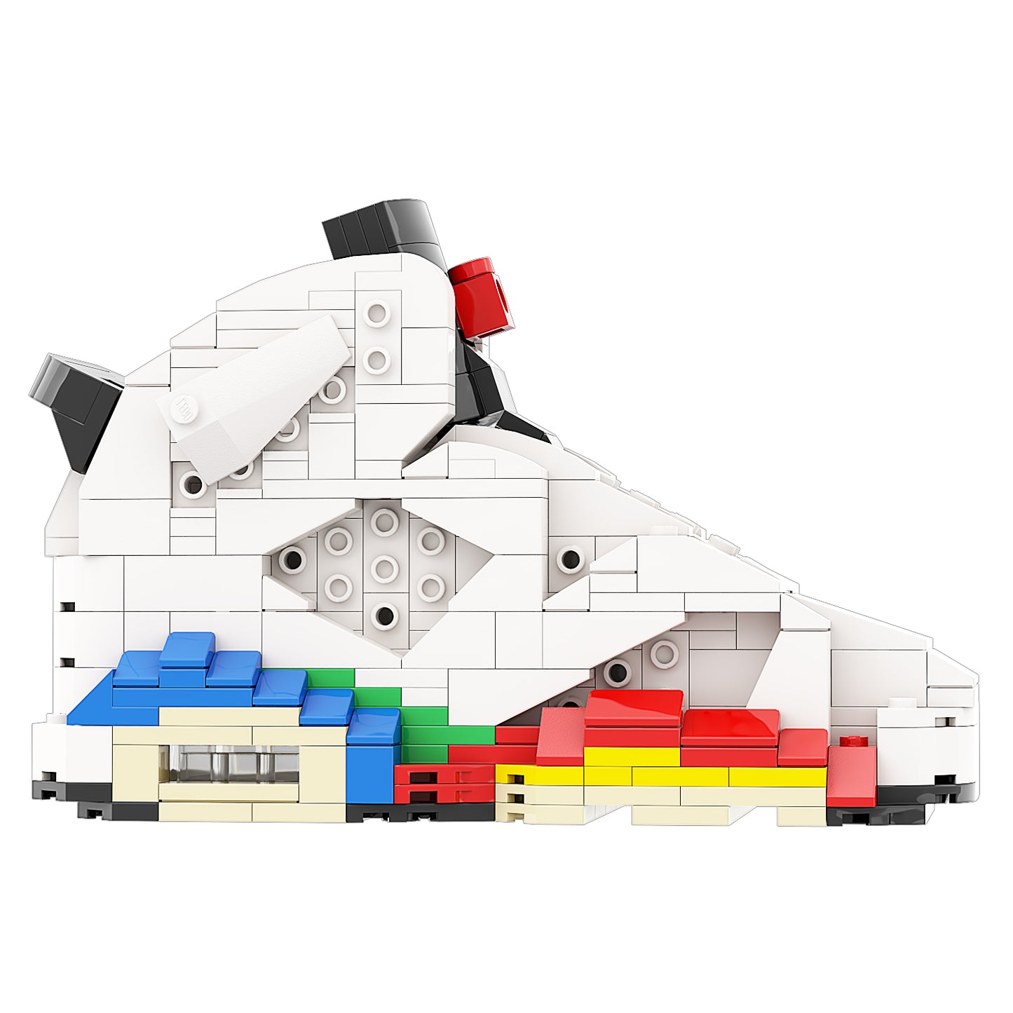 DopestArt. JORDAN 6 OLYMPIC FLAG BEIJING Sneaker Bricks