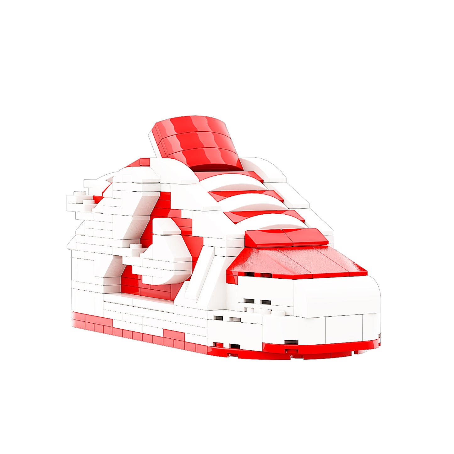 DopestArt. DUNK LOW CHAMPIONSHIP RED Sneaker Bricks