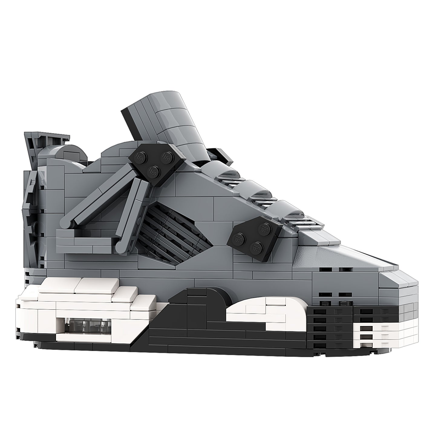 DopestArt. JORDAN 4 COOL GREY Sneaker Bricks