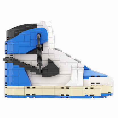 DopestArt. JORDAN 1 HIGH TS FRAGMENT Sneaker Bricks