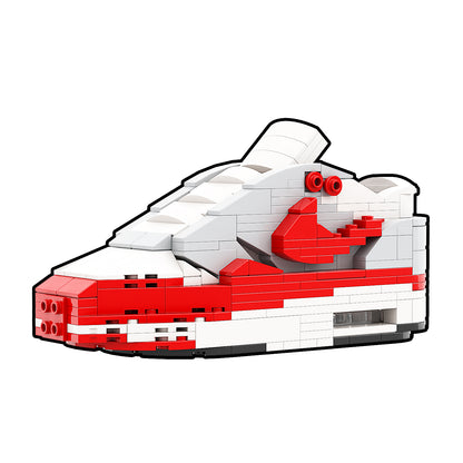 DopestArt. AIR MAX 1 86 OG SPORT RED Sneaker Bricks