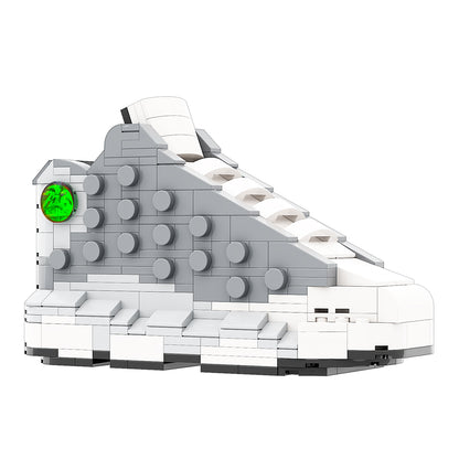 DopestArt. JORDAN 13 ATMOSPHERE GREY Sneaker Bricks