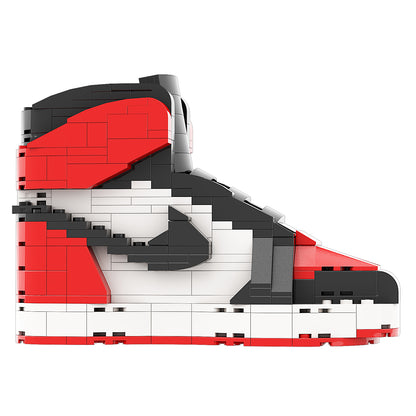 DopestArt. JORDAN 1 HIGH BRED TOE Sneaker Bricks