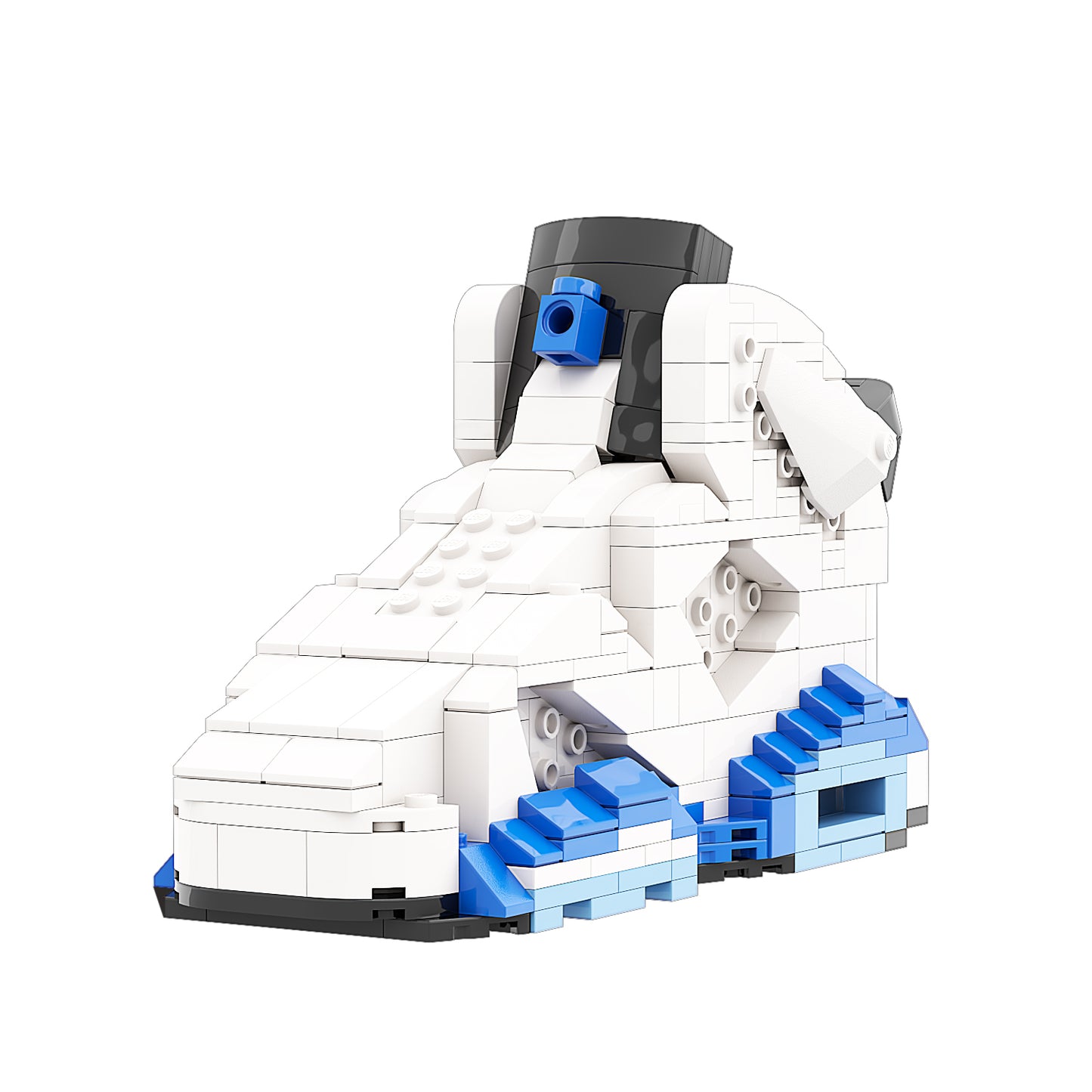 DopestArt. JORDAN 6 SPORT BLUE Sneaker Bricks