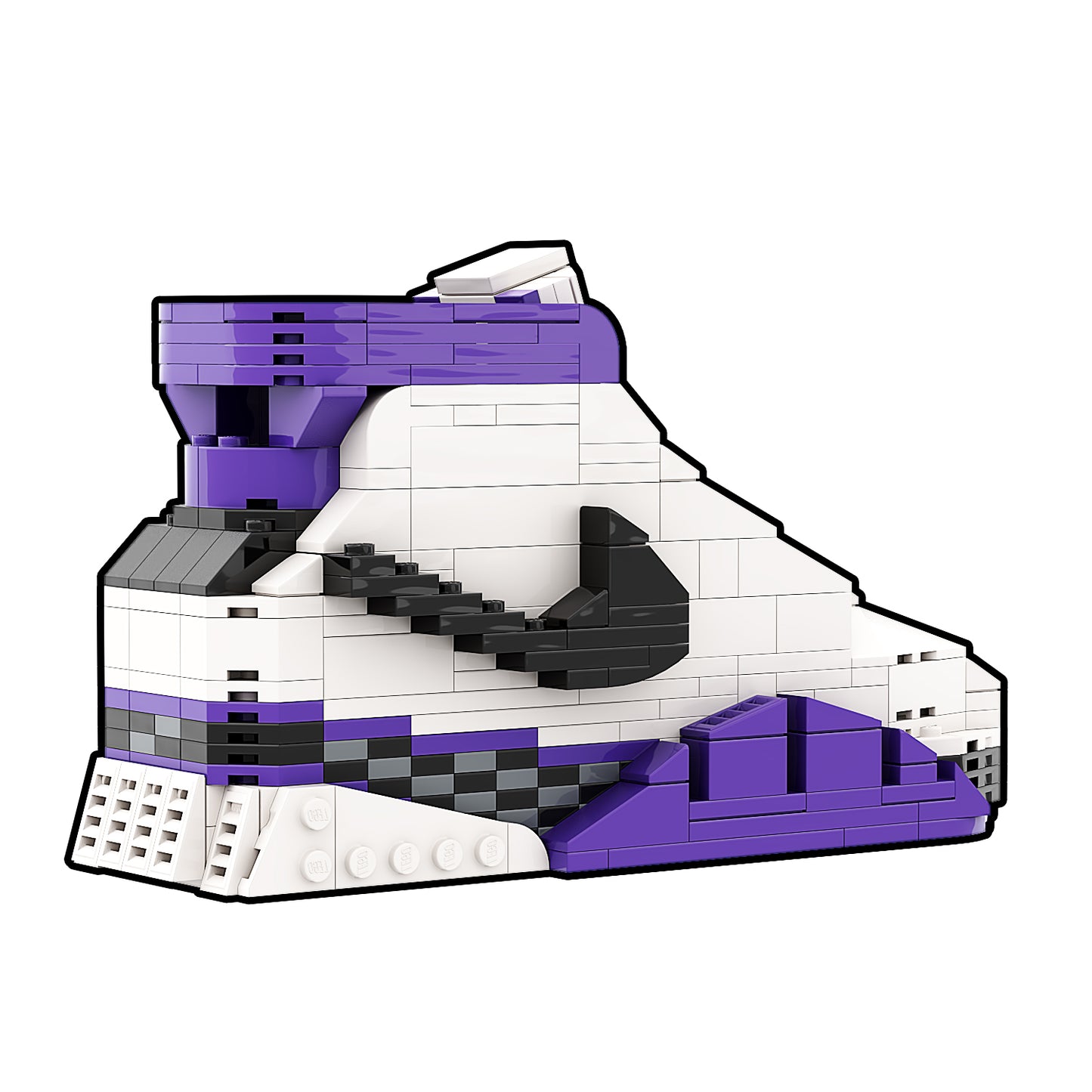 DopestArt. KOBE 1 81PT GAME Sneaker Bricks