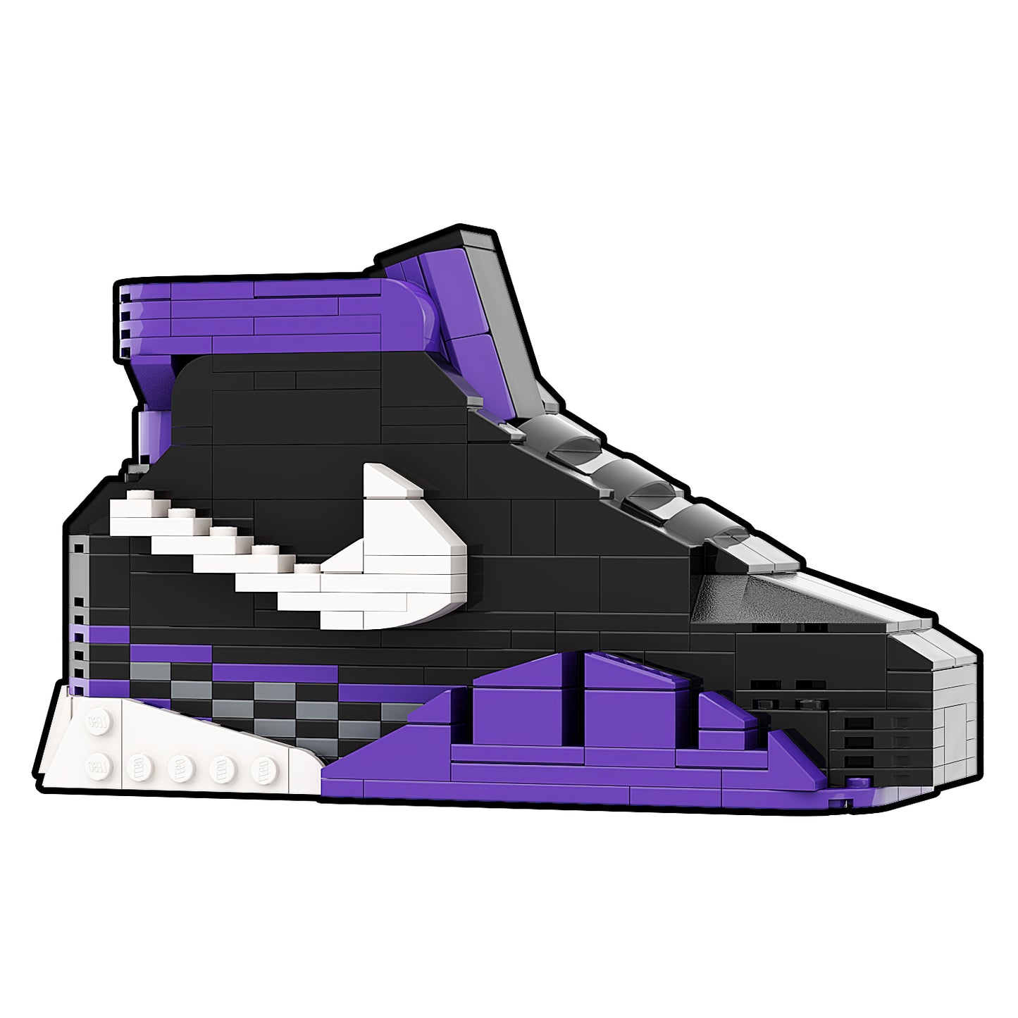 DopestArt. KOBE 1 PURPLE REIGN Sneaker Bricks