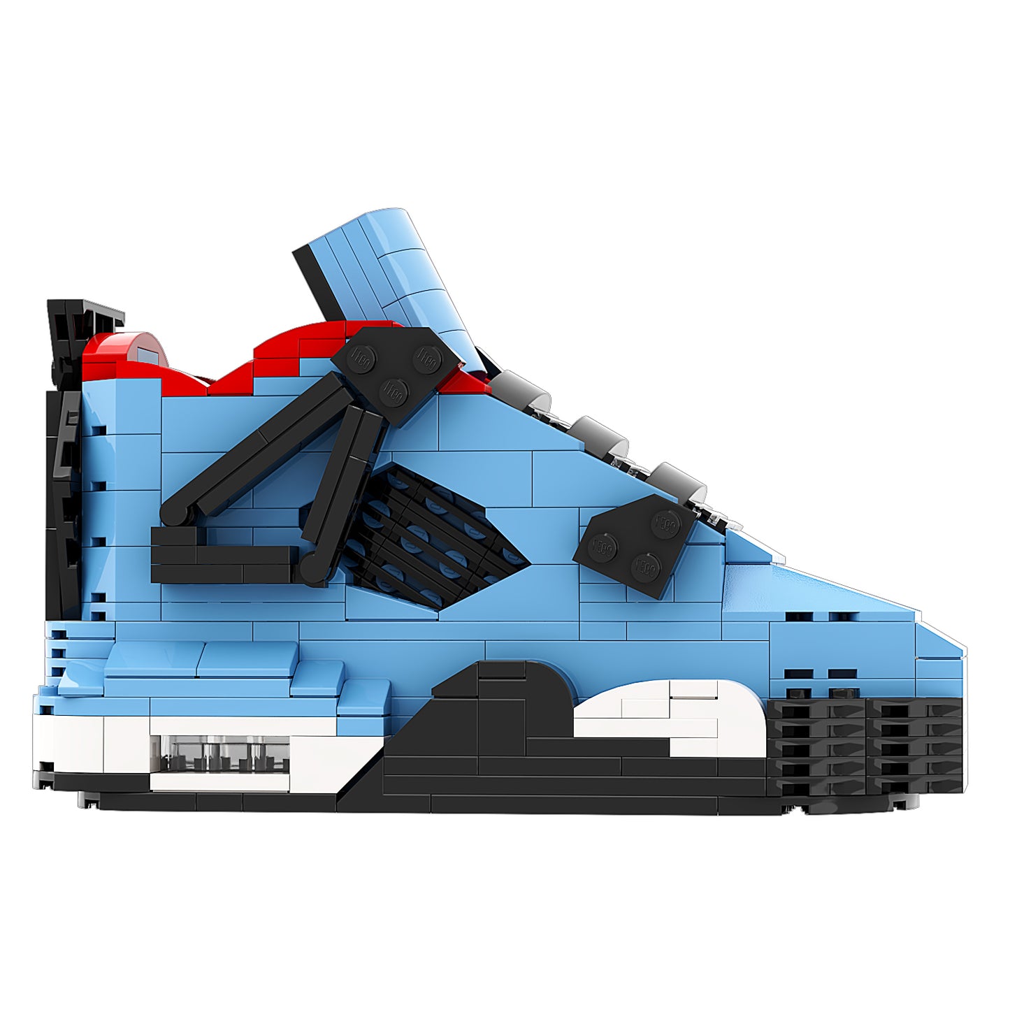 DopestArt. JORDAN 4 TS CACTUS JACK Sneaker Bricks