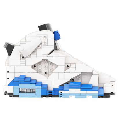 DopestArt. JORDAN 6 SPORT BLUE Sneaker Bricks