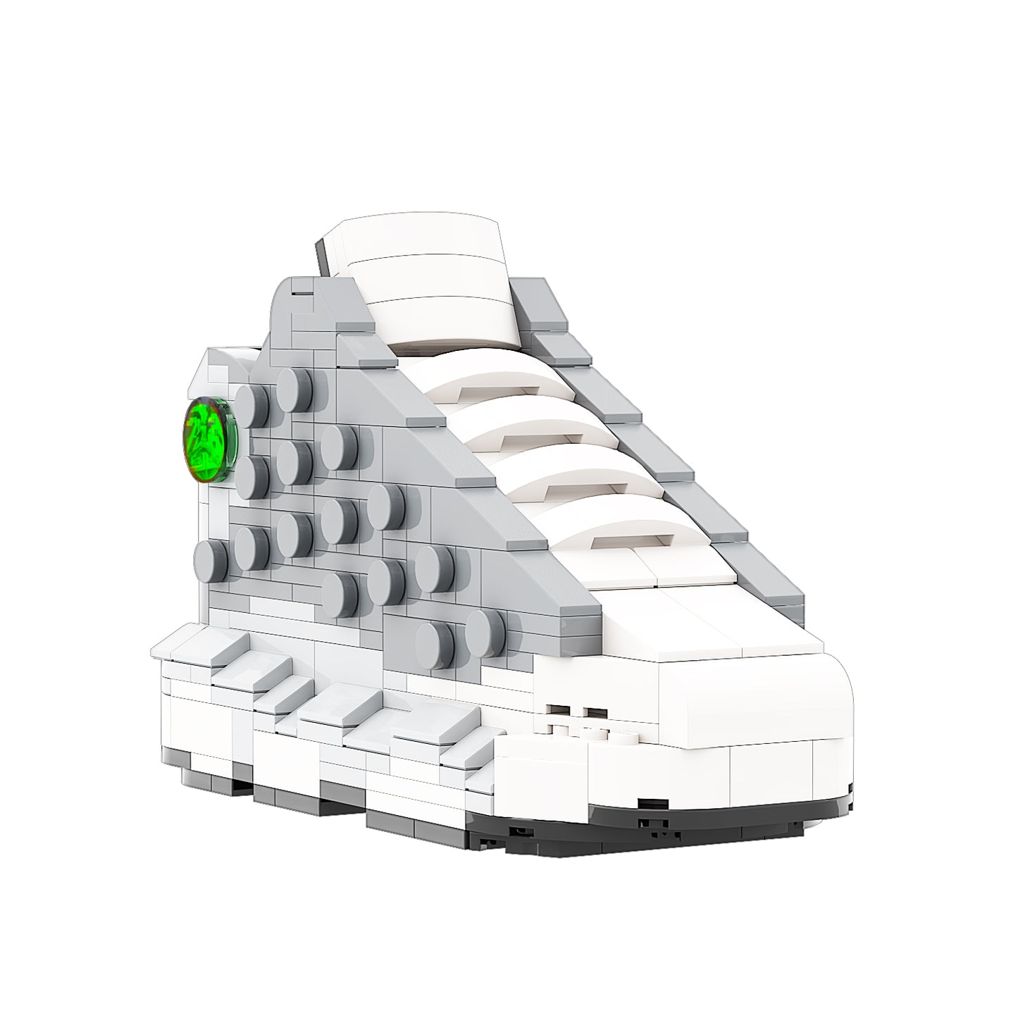 DopestArt. JORDAN 13 ATMOSPHERE GREY Sneaker Bricks