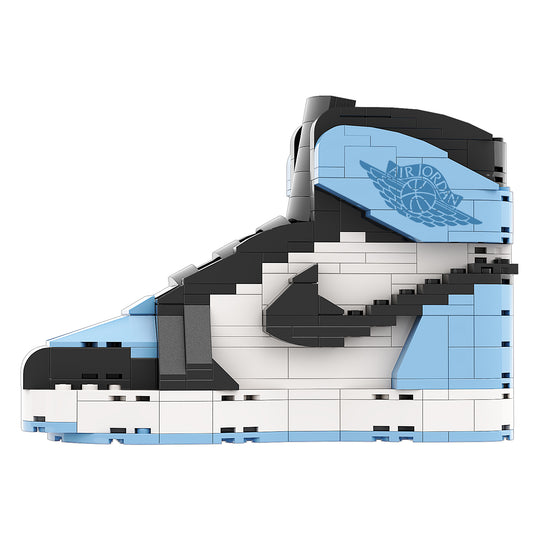 DopestArt. JORDAN 1 HIGH UNC PATENT Sneaker Bricks