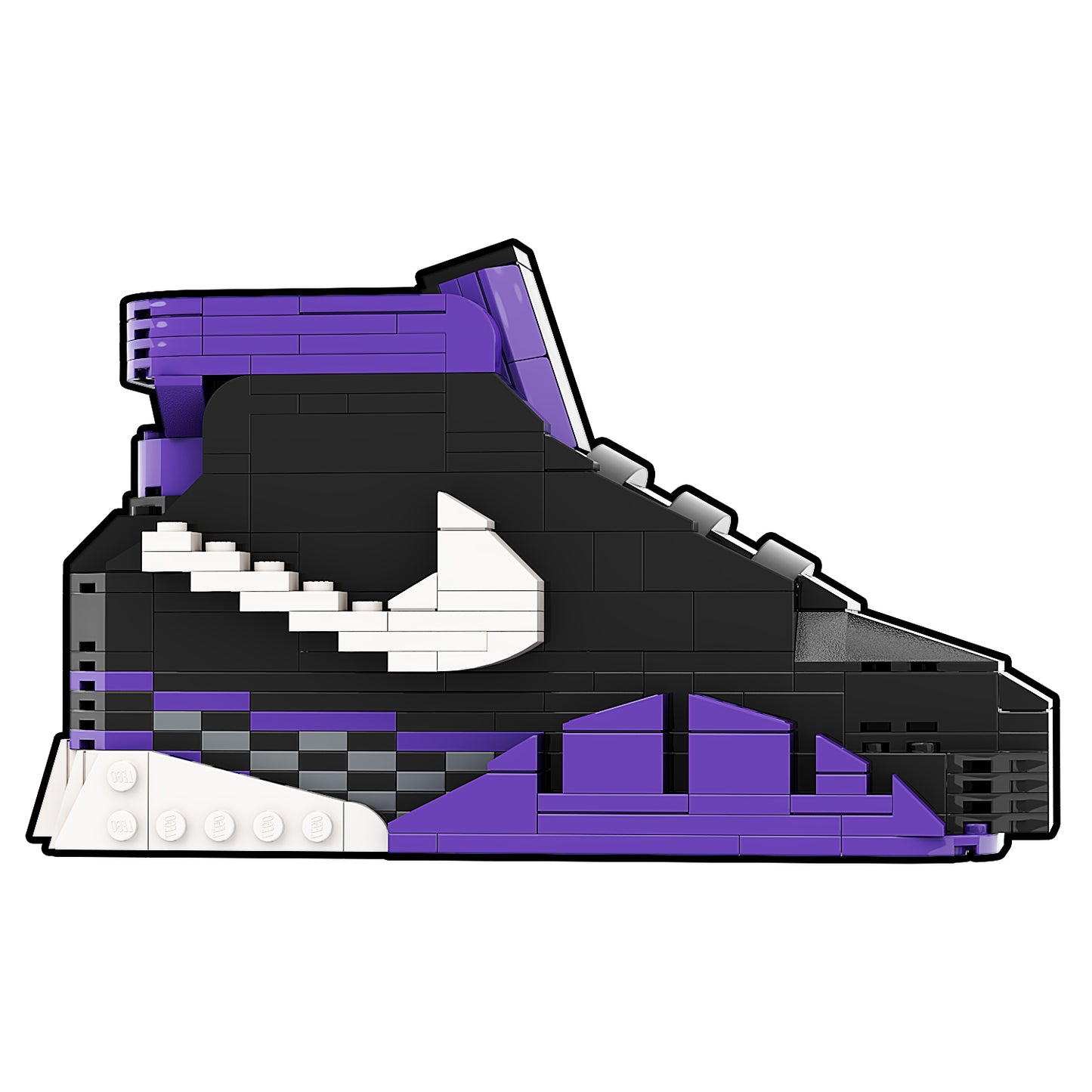 DopestArt. KOBE 1 PURPLE REIGN Sneaker Bricks