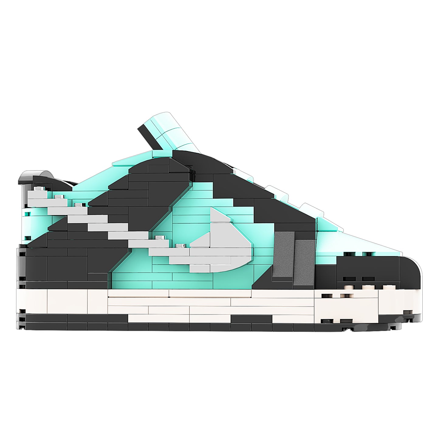 DopestArt. SB DUNK LOW DIAMOND SUPPLY Sneaker Bricks