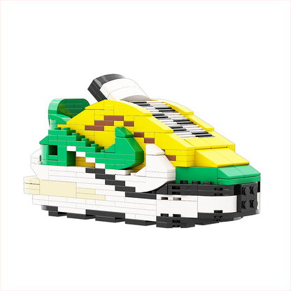 DopestArt. VAPORWAFFLE SACAI TOUR YELLOW STADIUM GREEN Sneaker Bricks