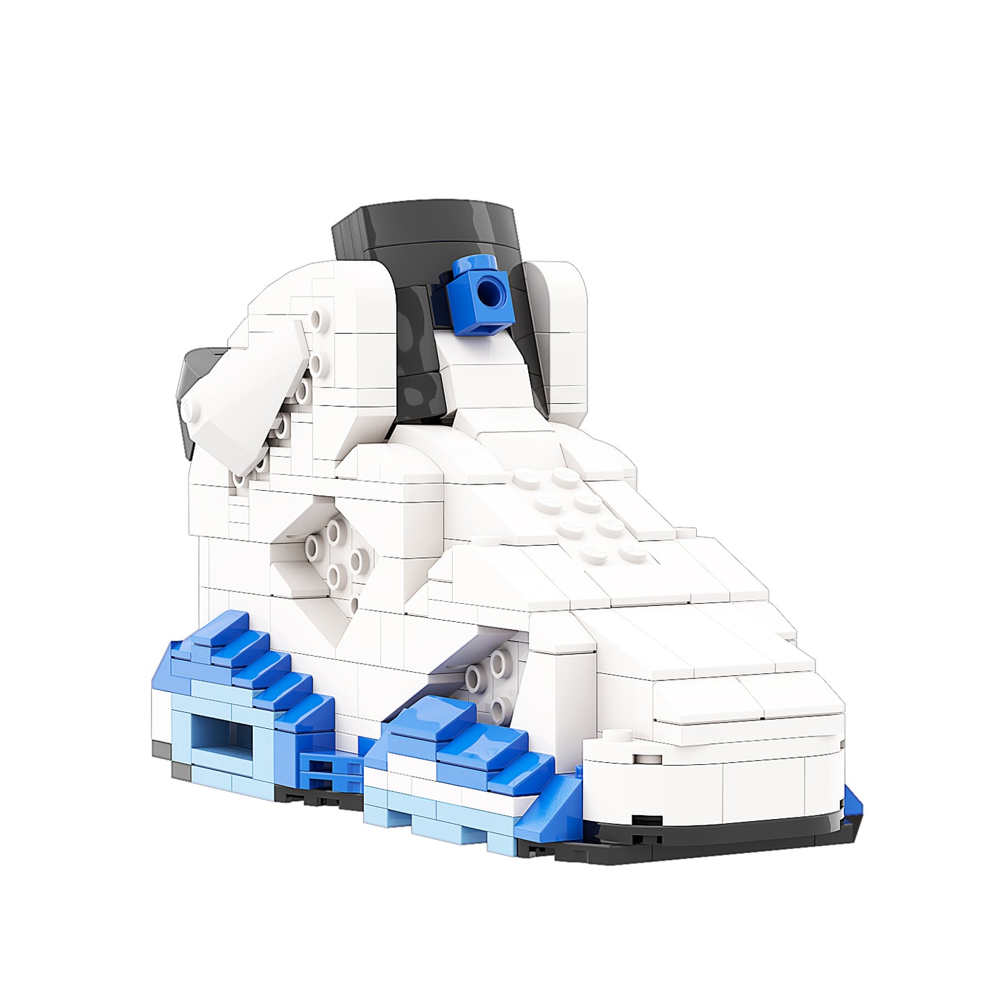 DopestArt. JORDAN 6 SPORT BLUE Sneaker Bricks