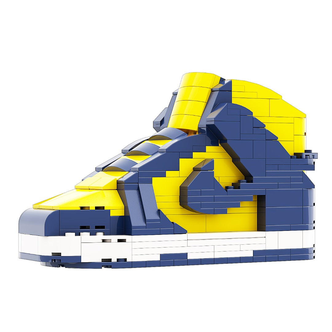 DopestArt. DUNK HIGH MICHIGAN Sneaker Bricks