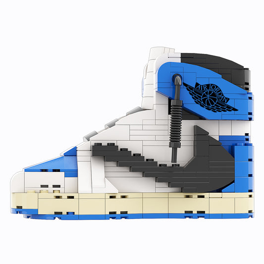 DopestArt. JORDAN 1 HIGH TS FRAGMENT Sneaker Bricks