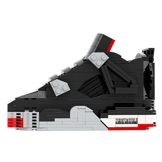 DopestArt. JORDAN 4 BRED Sneaker Bricks