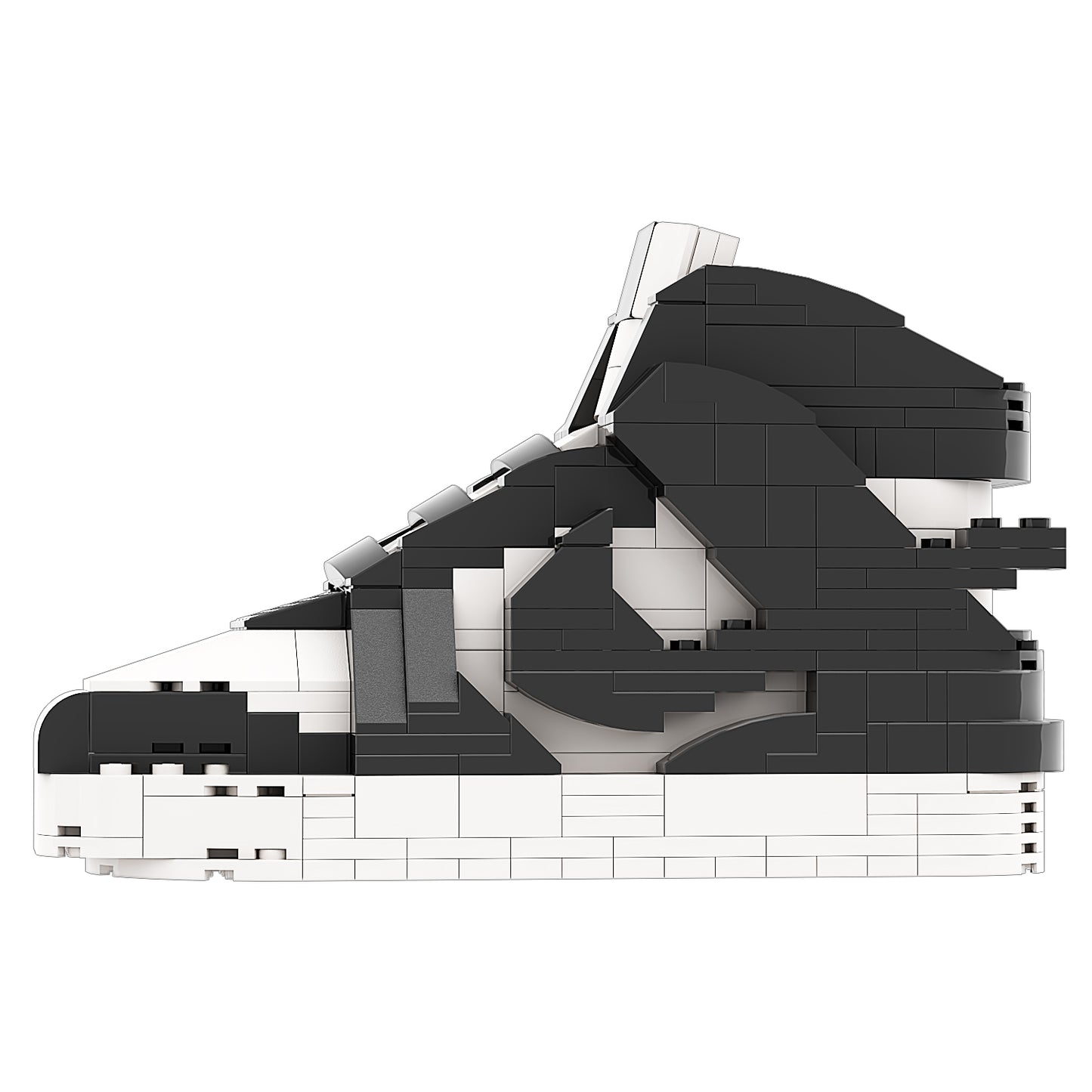 DopestArt. DUNK HIGH AMBUSH BLACK WHITE Sneaker Bricks