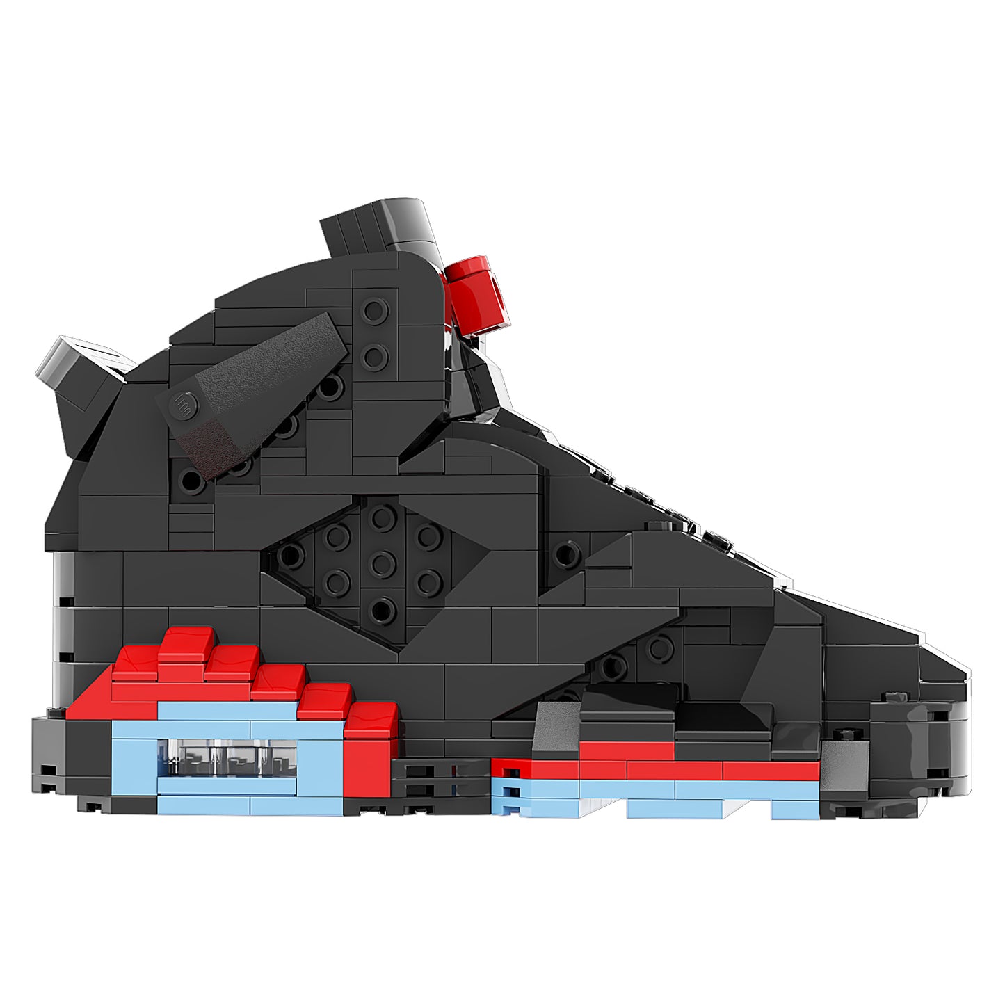 DopestArt. JORDAN 6 INFRARED BLACK Sneaker Bricks