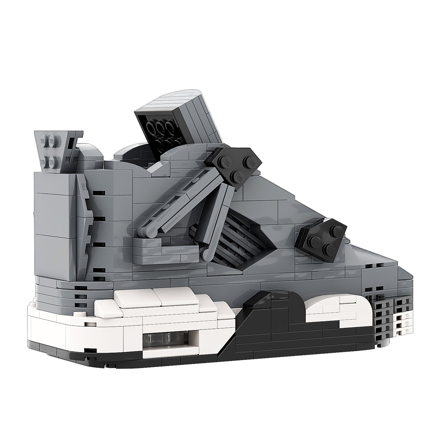 DopestArt. JORDAN 4 COOL GREY Sneaker Bricks