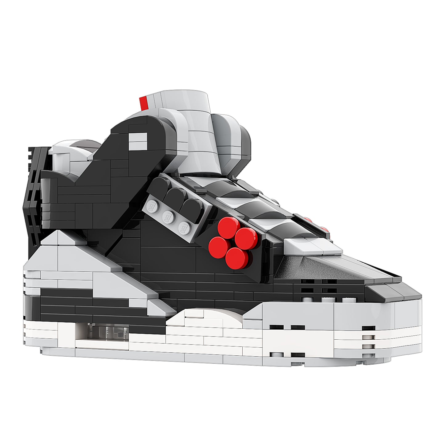 DopestArt. JORDAN 3 BLACK CEMENT Sneaker Bricks