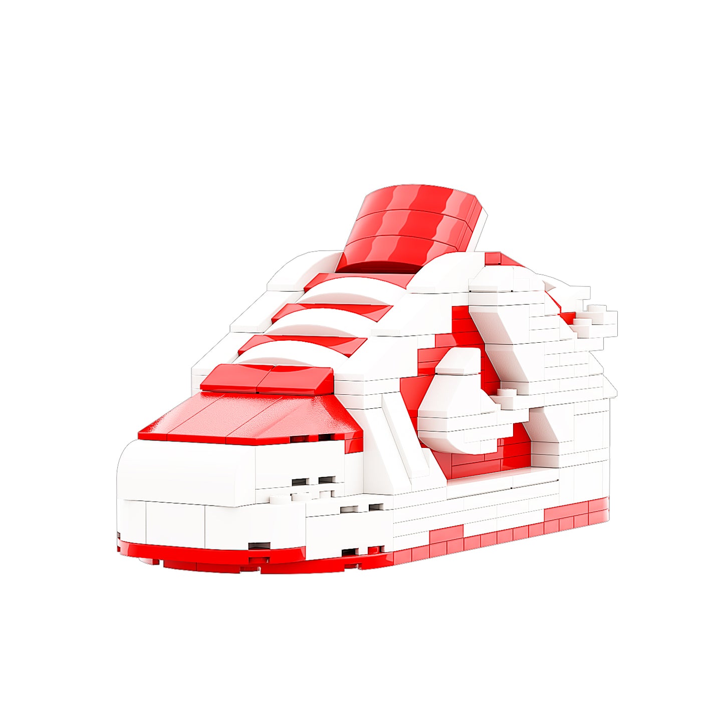 DopestArt. DUNK LOW CHAMPIONSHIP RED Sneaker Bricks