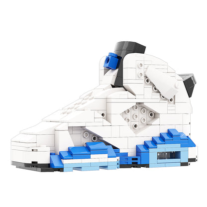 DopestArt. JORDAN 6 SPORT BLUE Sneaker Bricks
