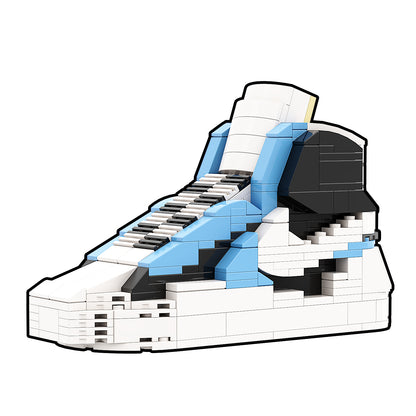 DopestArt. BLAZER MID SACAI WHITE BLACK LEGEND BLUE Sneaker Bricks